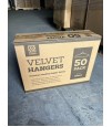 Zober 50 Pack Heavy Duty Velvet Hangers. 560 Boxes. EXW Los Angeles